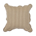 Striped 20" Linen Throw Pillow