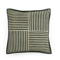 Kora 20" Cotton Jute Contract-Grade Throw Pillow
