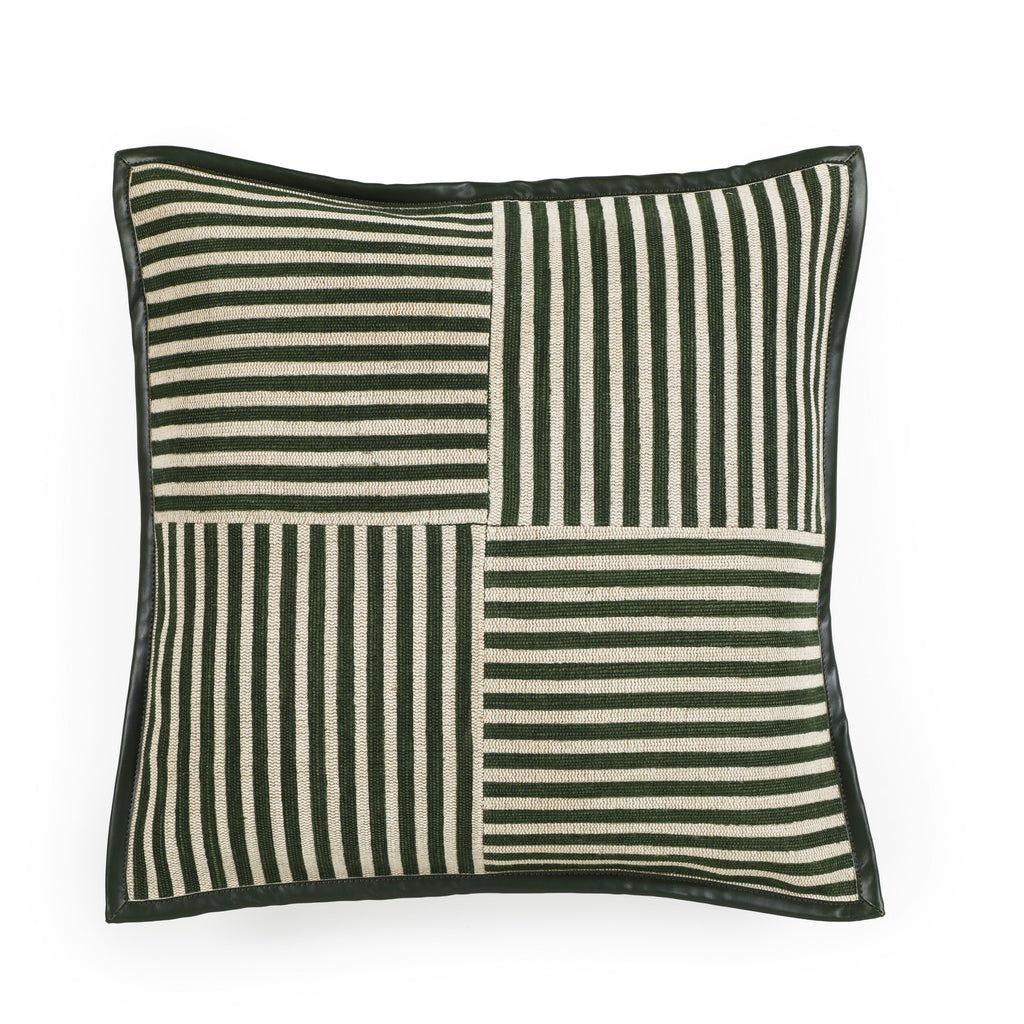 Kora 20" Cotton Jute Contract-Grade Throw Pillow