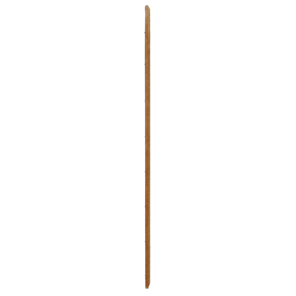 Arch 72" Natural Raffia Contract-Grade Floor Mirror