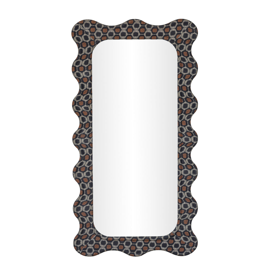 Charlene 39"X75" Squiggle Wall Mirror