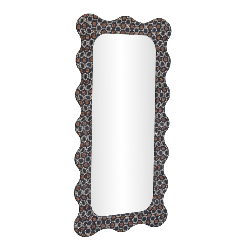 Charlene 39"X75" Squiggle Wall Mirror