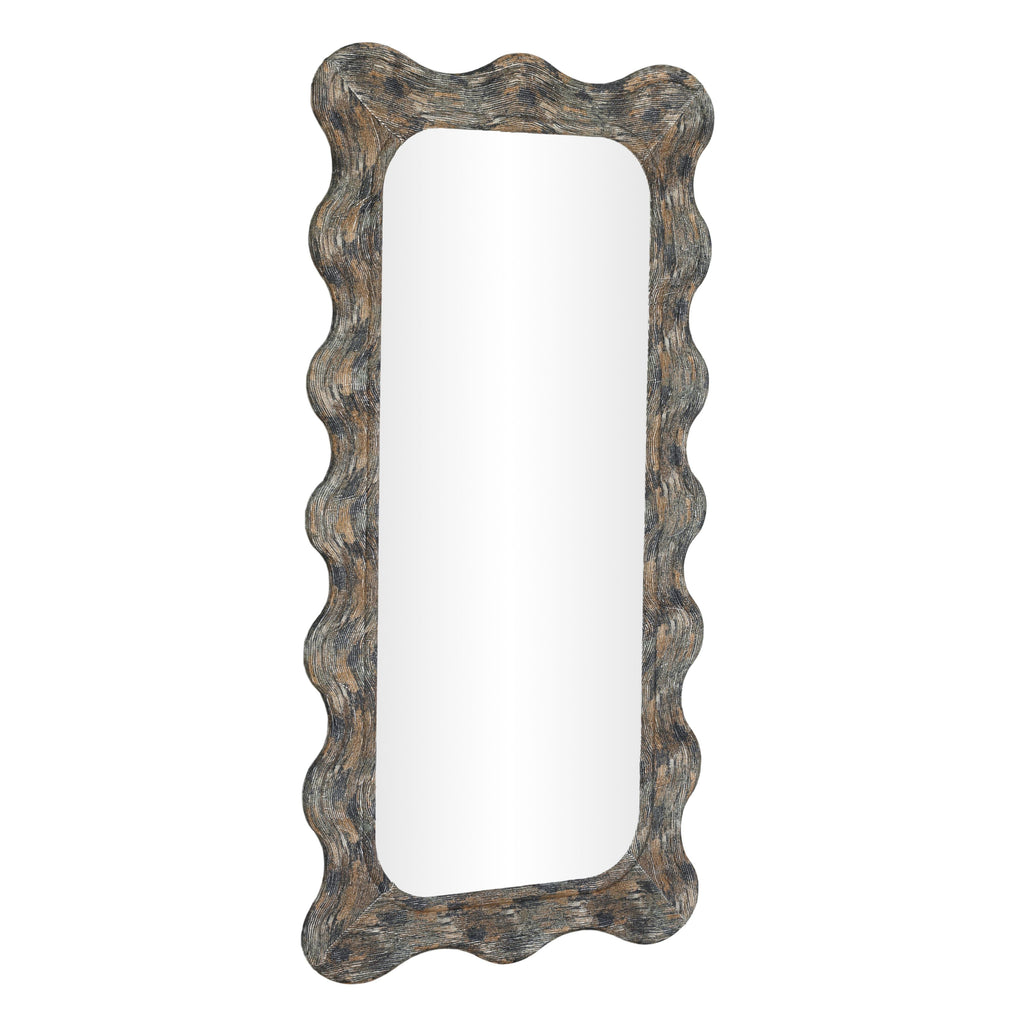 Charlene 39"X75" Squiggle Wall Mirror