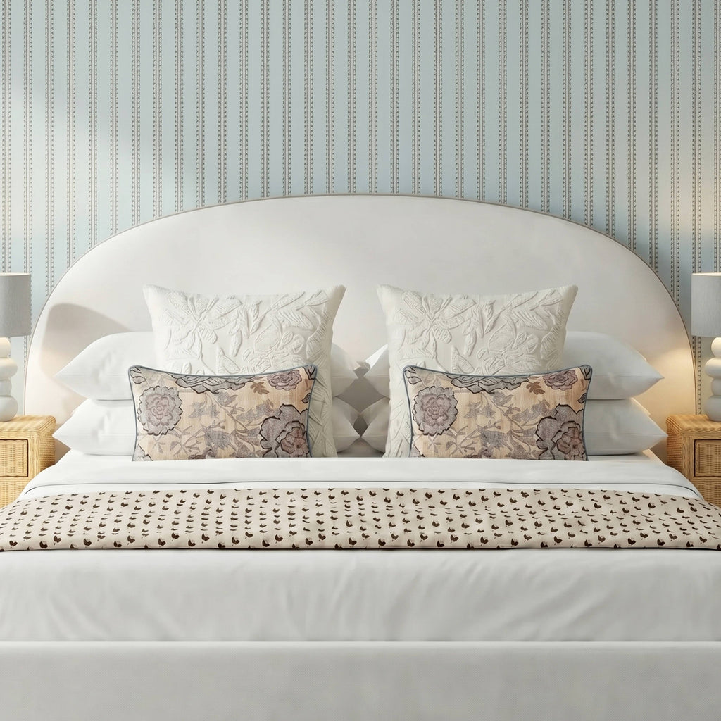 Taman 24"X16" Cotton Accent Pillow in Spring Florals