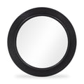 Tanya 43.5" Rattan Round Wall Mirror