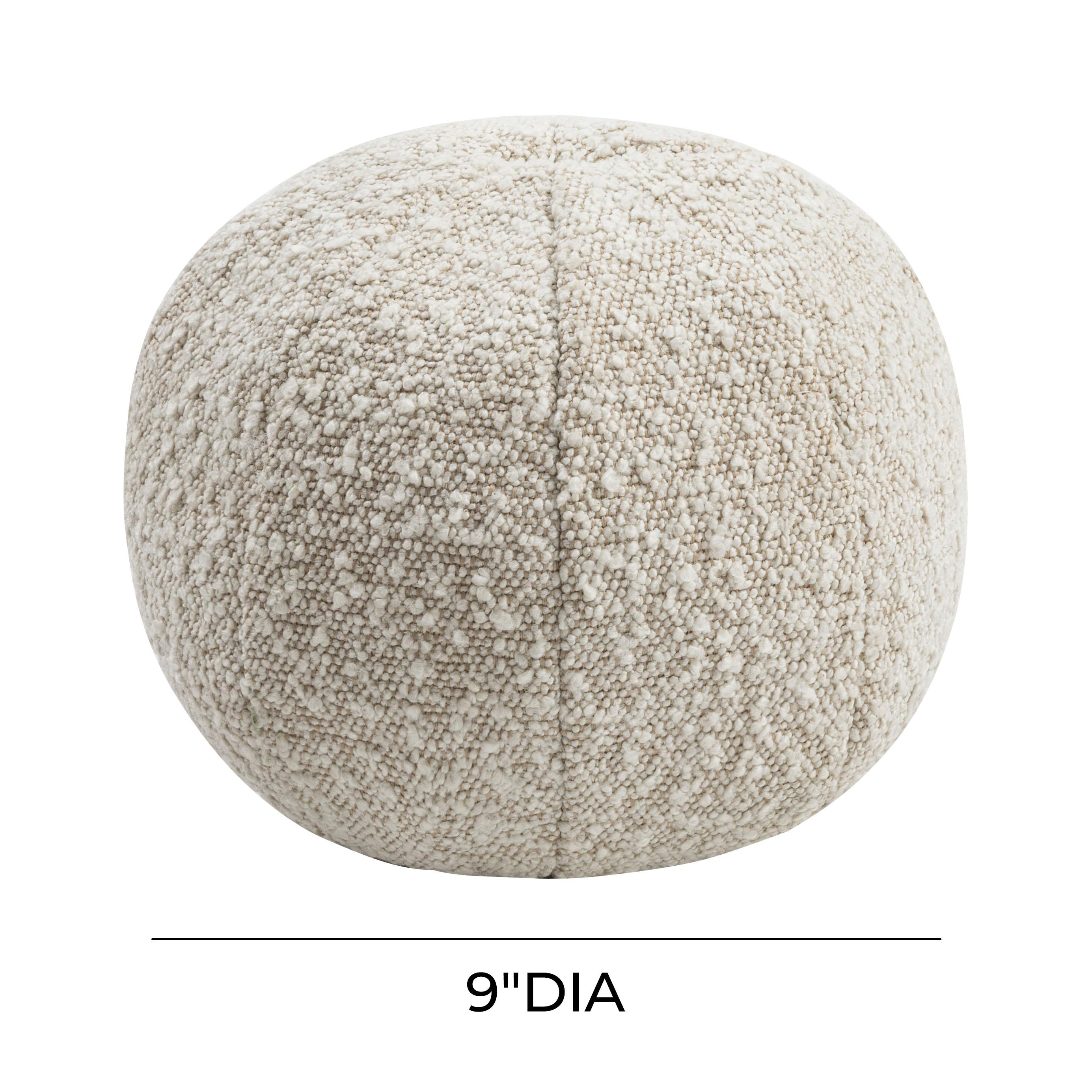 Boba Boucle Ball Throw Pillow (9"-14")