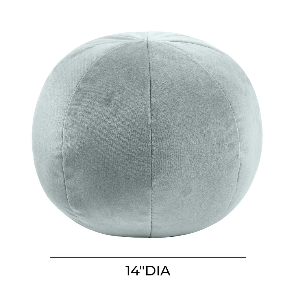 Boba Velvet Ball Throw Pillow (9"-14")