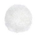 New Zealand 16" Sheepskin Round Throw Pillow
