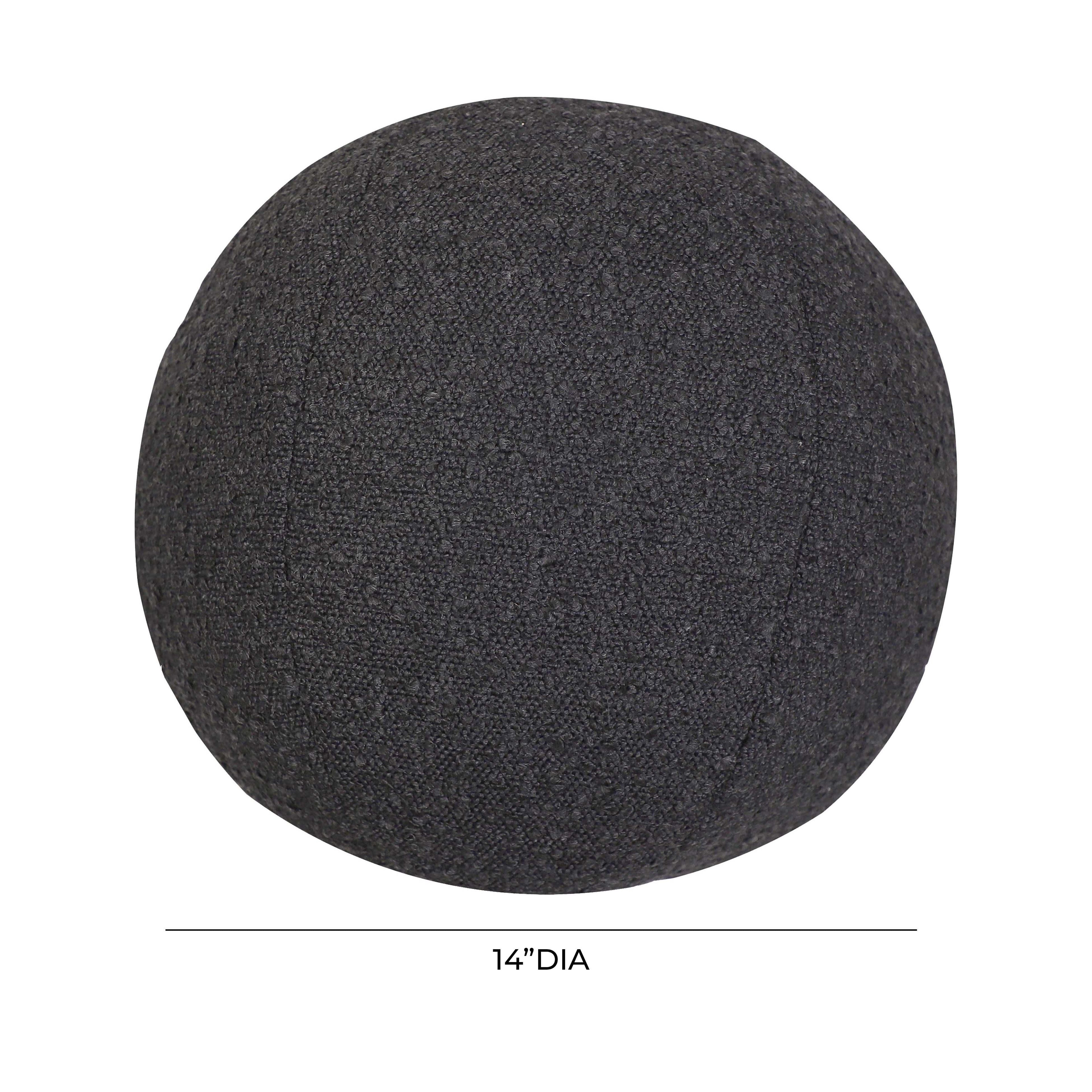Boba Boucle Ball Throw Pillow (9"-14")