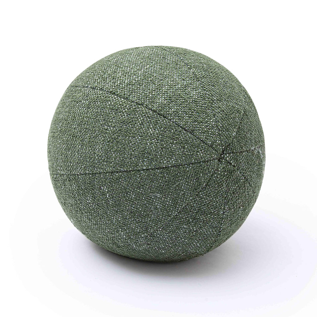Boba Textured Basketweave Ball Throw Pillow (9"-14")