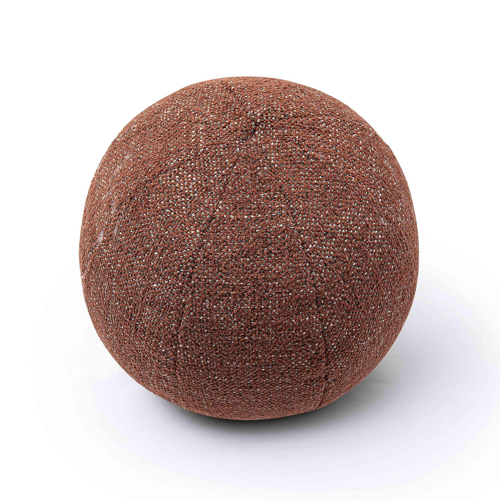 Boba Textured Basketweave Ball Throw Pillow (9"-14")