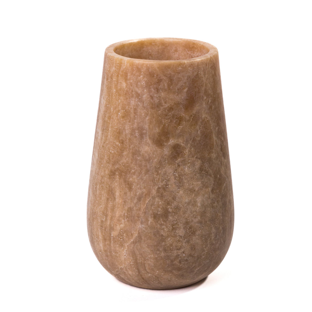 Onyx Marble Silo Decorative Vase