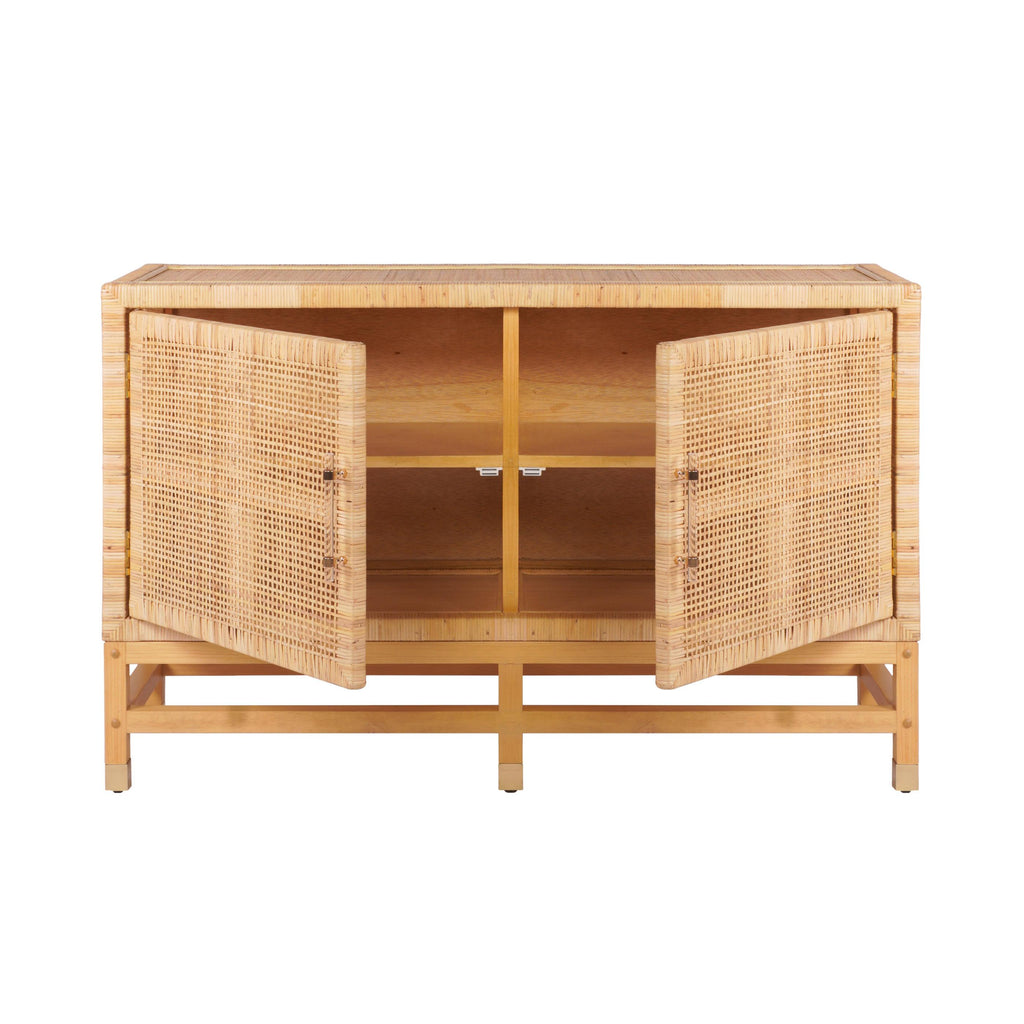 Amara 54" Woven Rattan Buffet