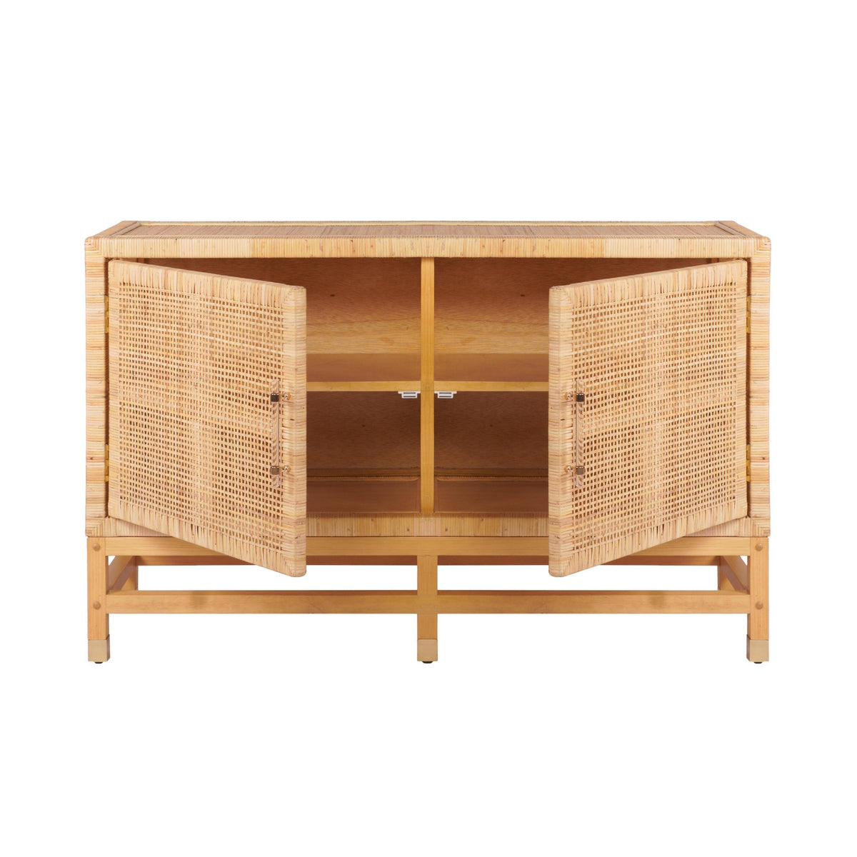 Amara 54" Woven Rattan Buffet