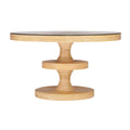 Apollonia 51" Natural Rattan Round Dining Table