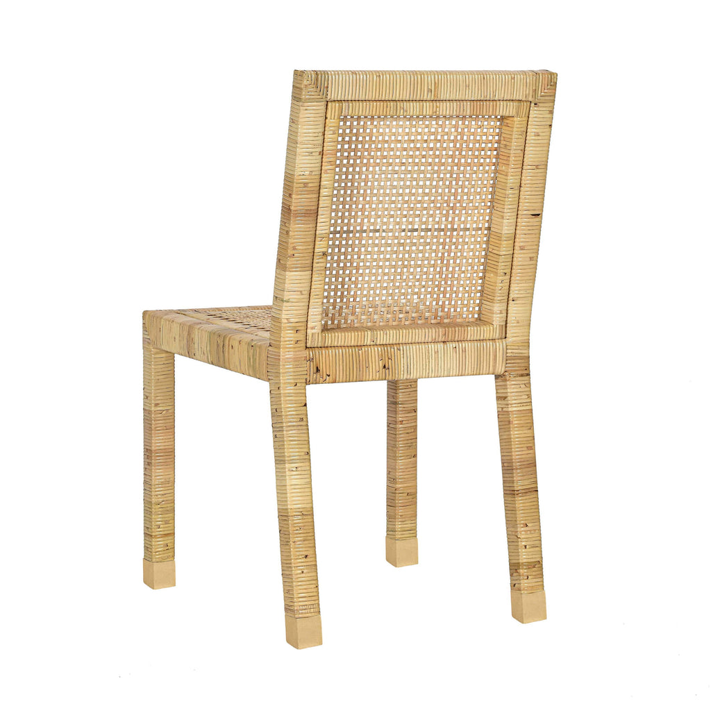 Amara Cream Contract-Grade Linen Dining Chair