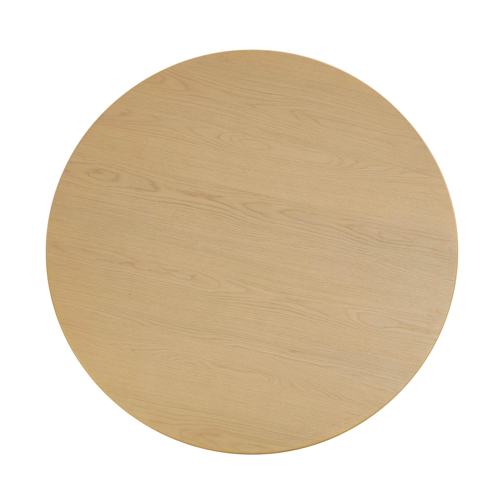 Chelsea 47" Oak Wood Round Dining Table