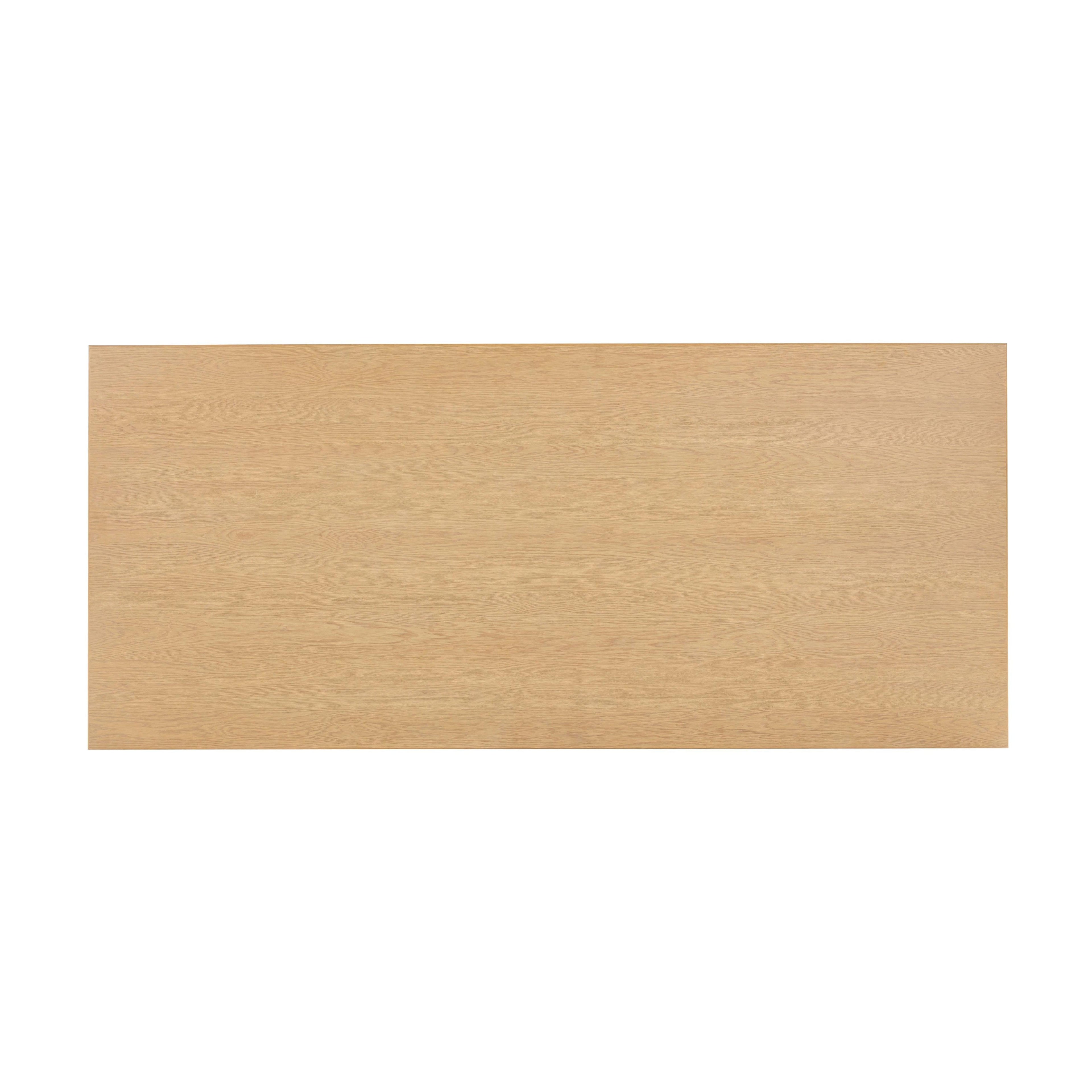 Chelsea 96" Oak Wood Rectangular Dining Table