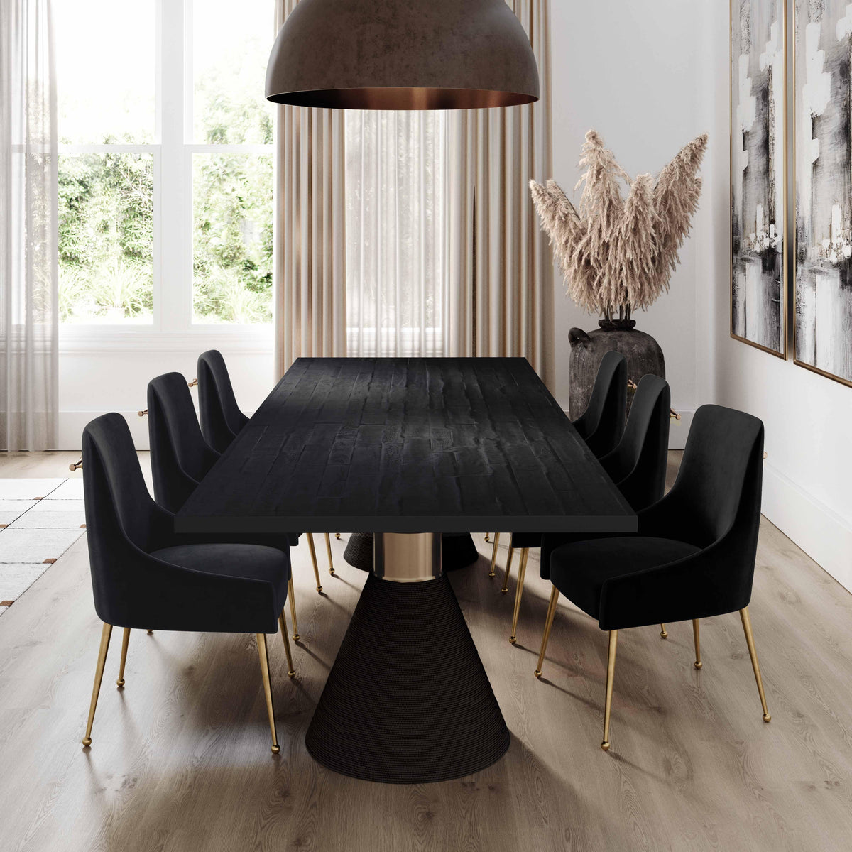 Rishi 120" Rope Rectangular Dining Table