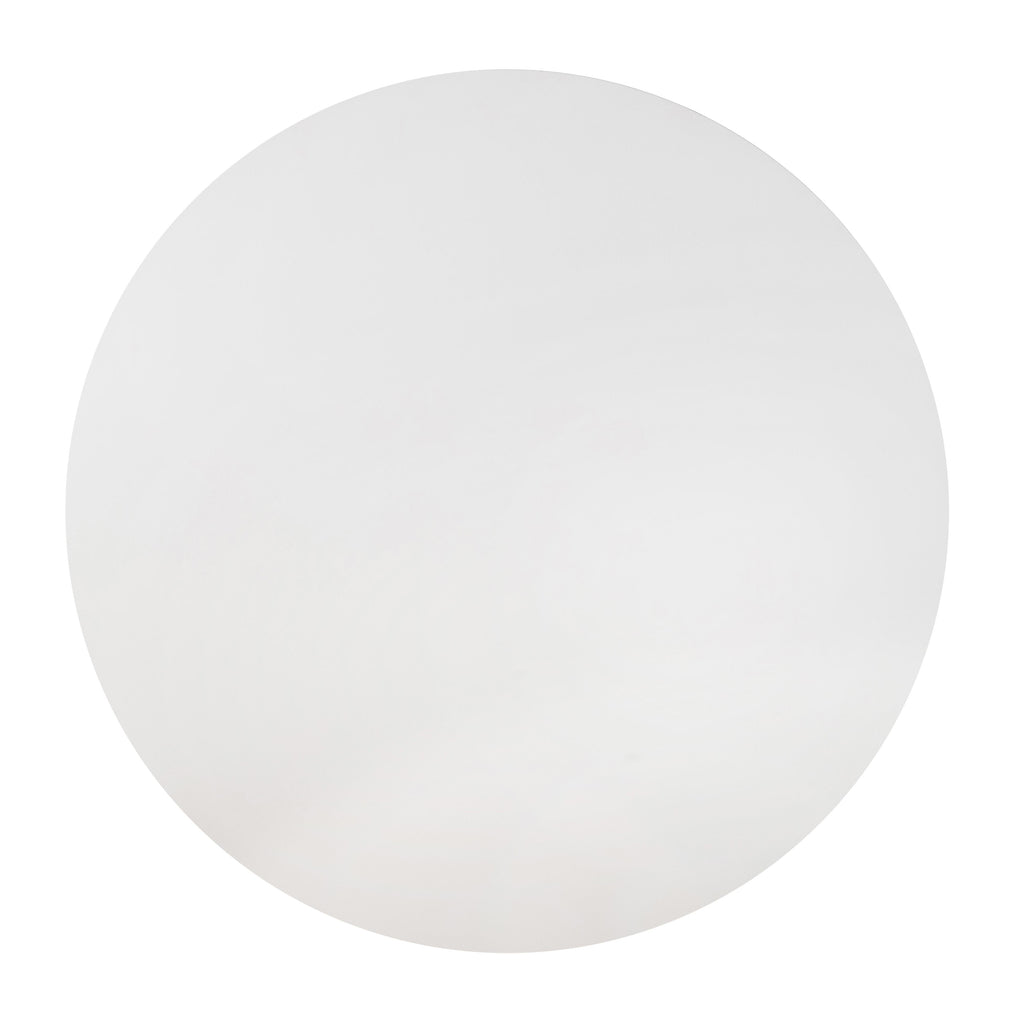 Kali 55" White Round Dining Table