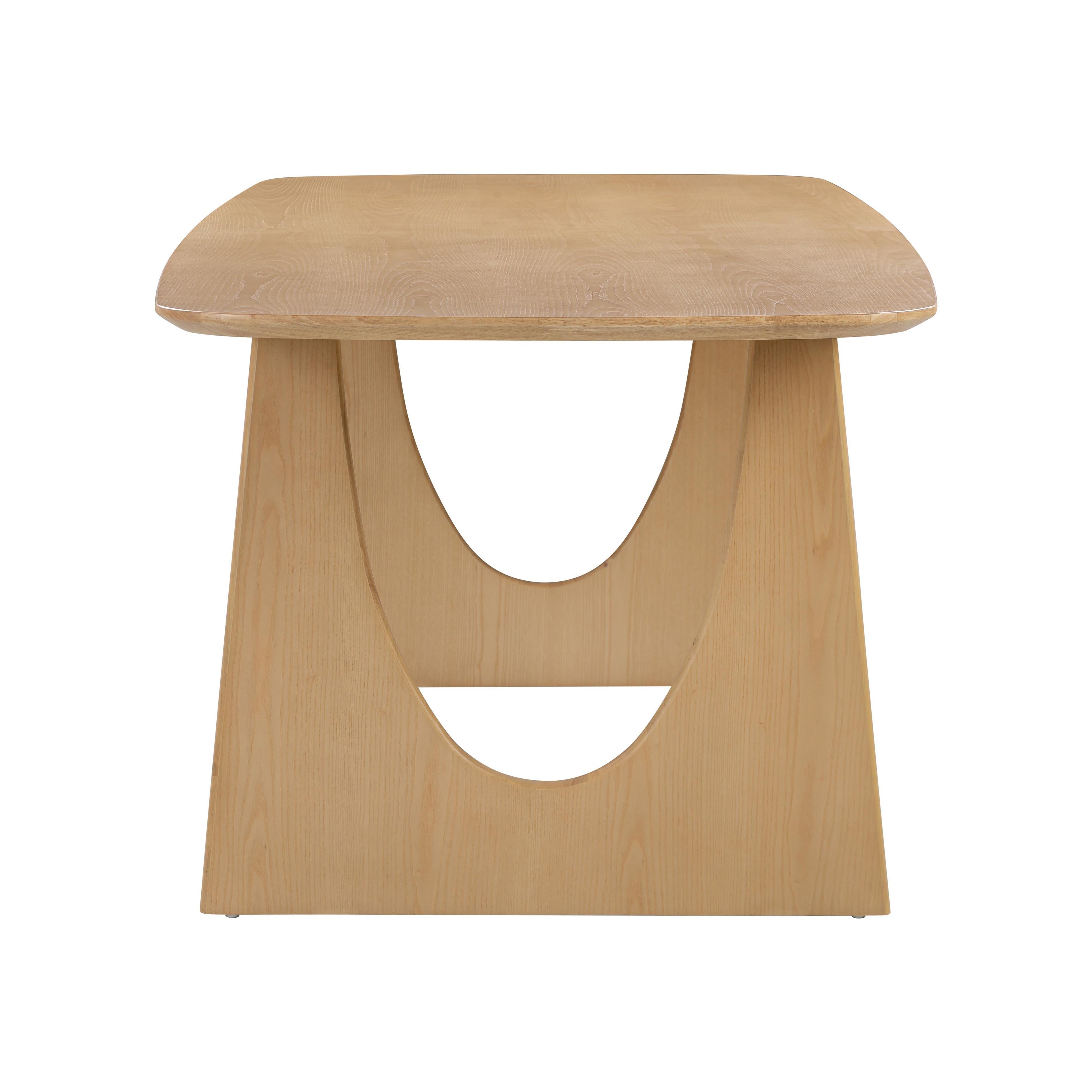 Cybill Natural Ash Rectangular Dining Table (79"-94")