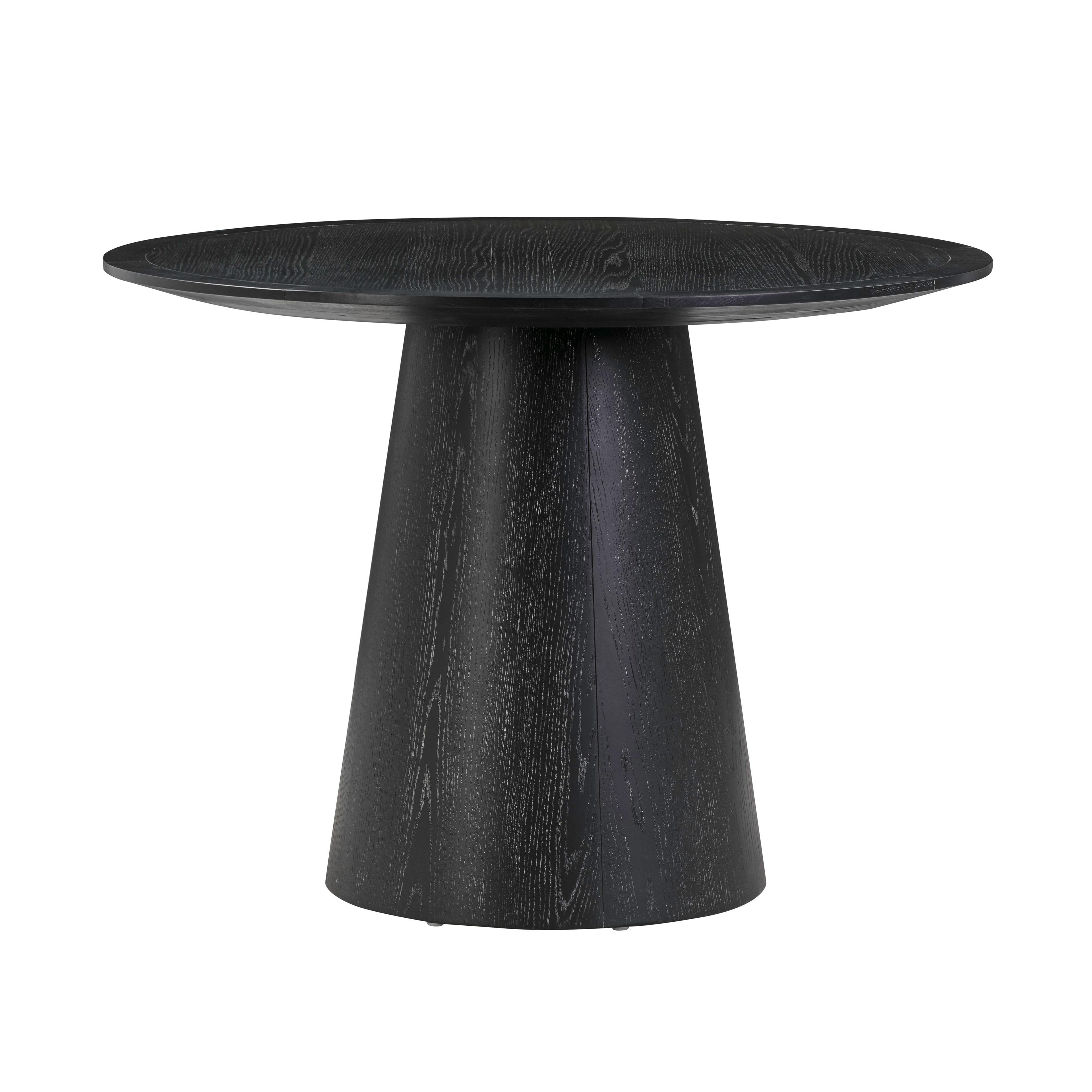 Sahara Round Oak Dining Table (41"-60")
