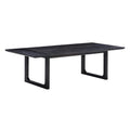 Shiloh 102" Black Ash Rectangular Dining Table