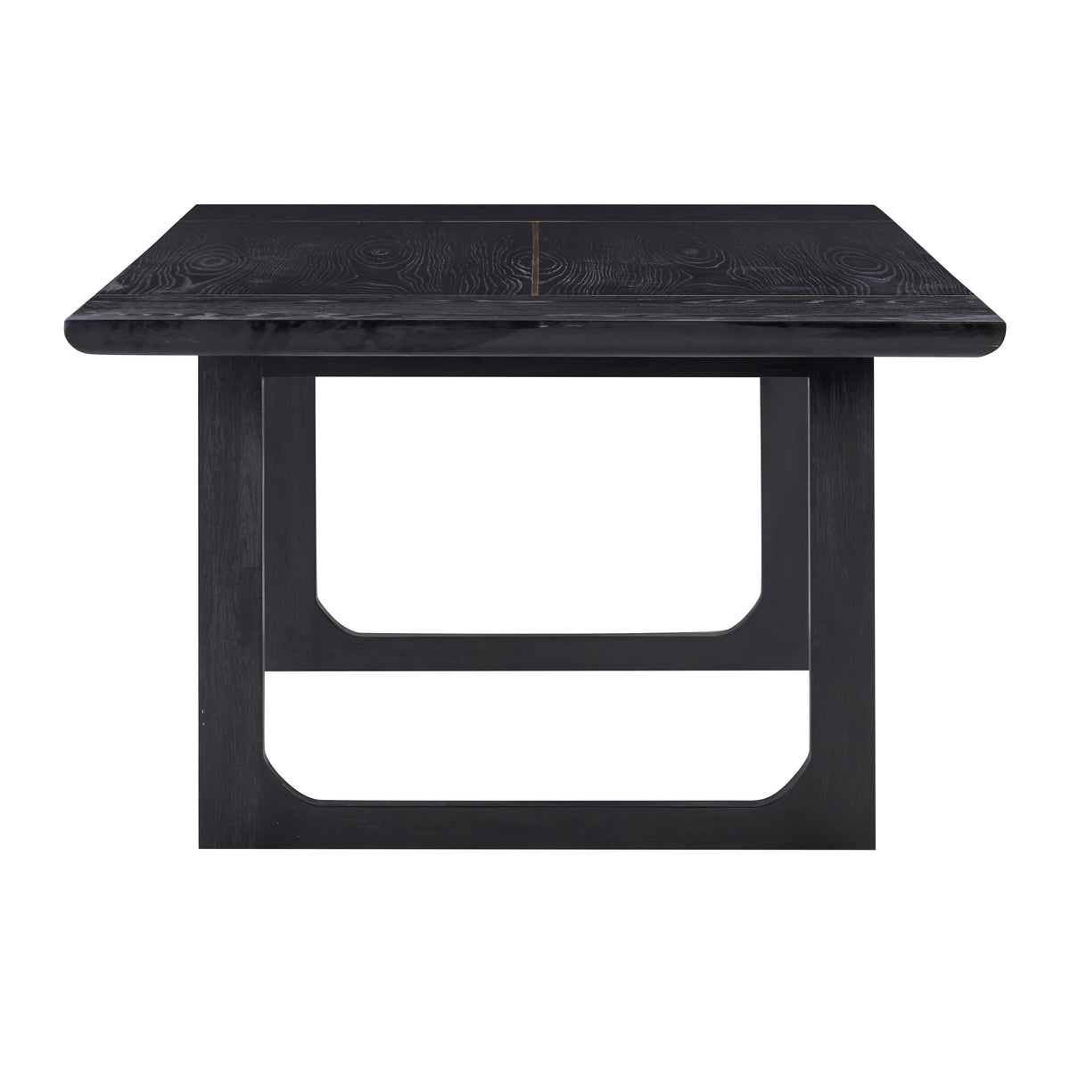 Shiloh 102" Black Ash Rectangular Dining Table
