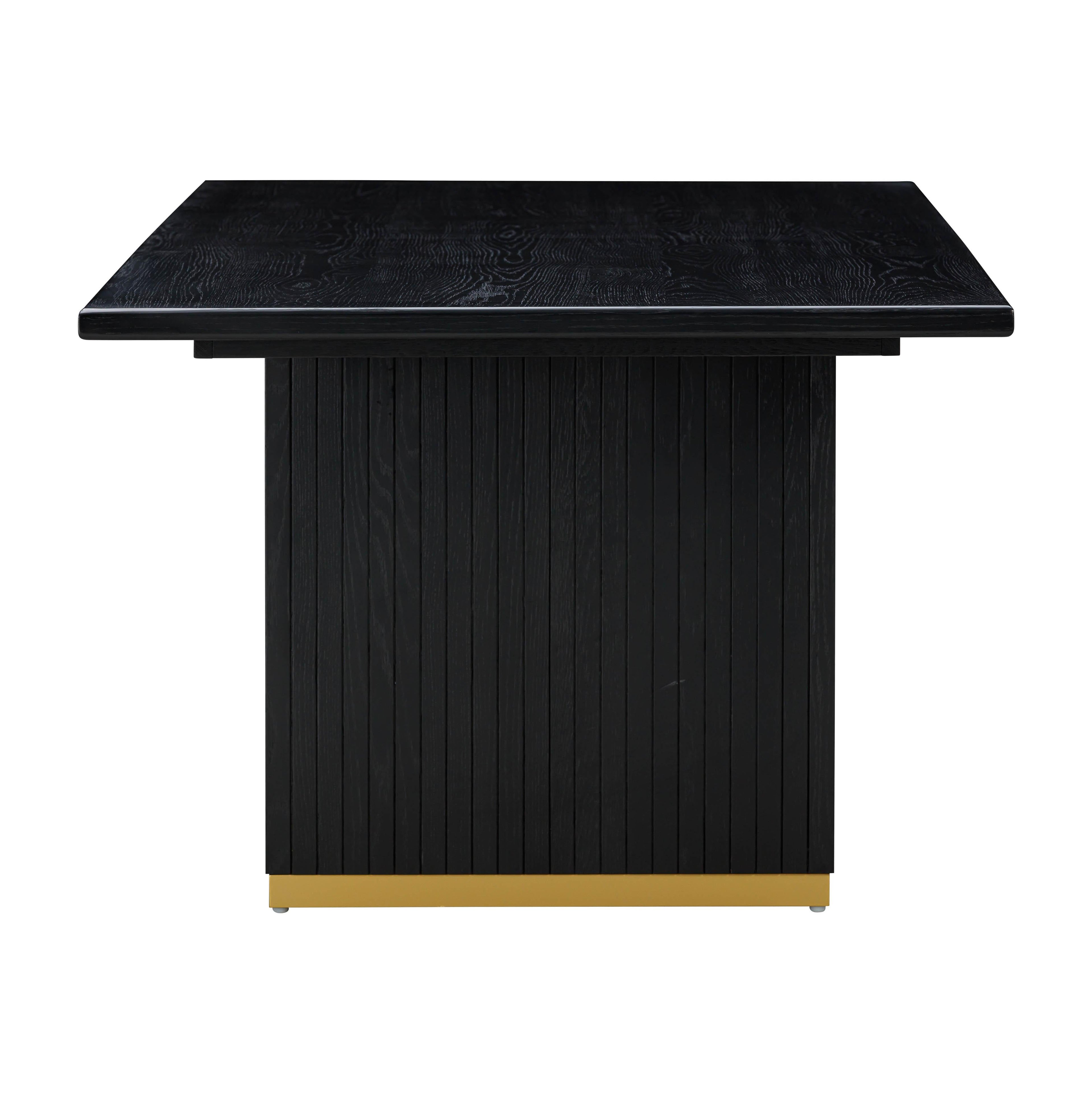 Chelsea 96" Oak Wood Rectangular Dining Table