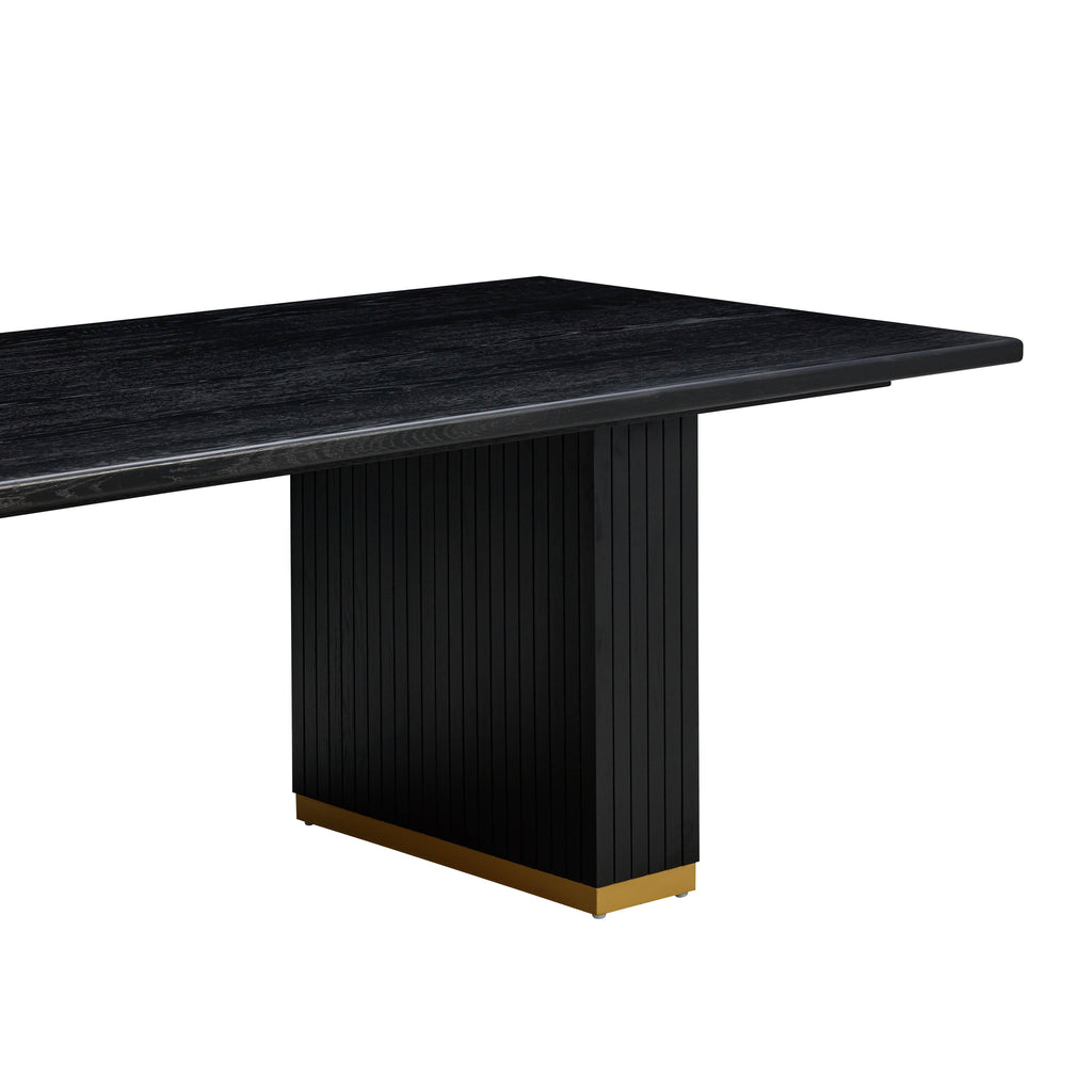 Chelsea 96" Oak Wood Rectangular Dining Table
