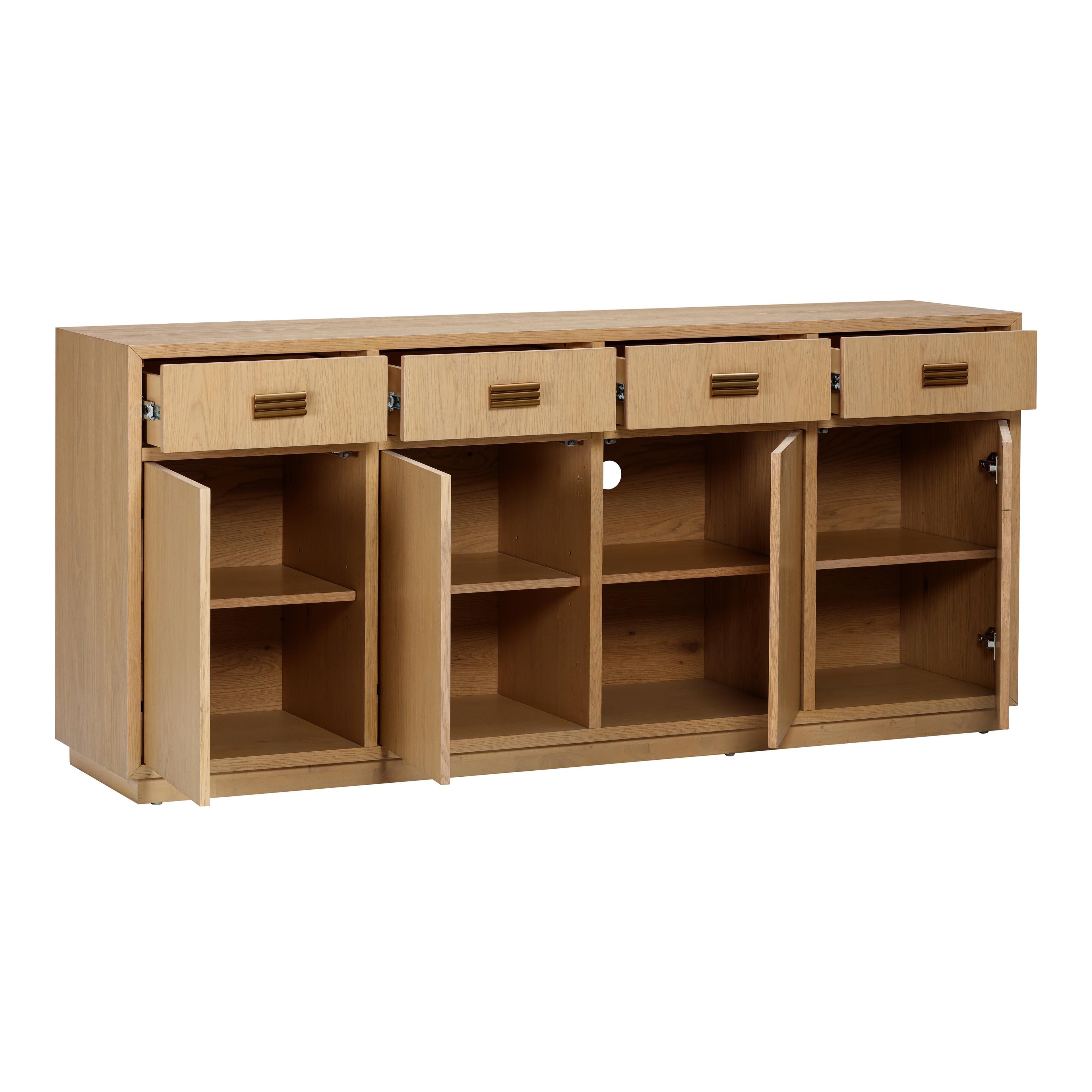 Aria 75" Oak Buffet