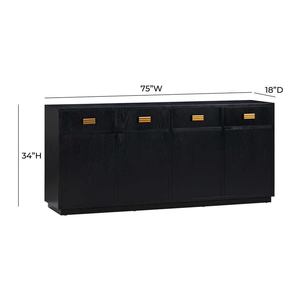 Aria 75" Oak Buffet