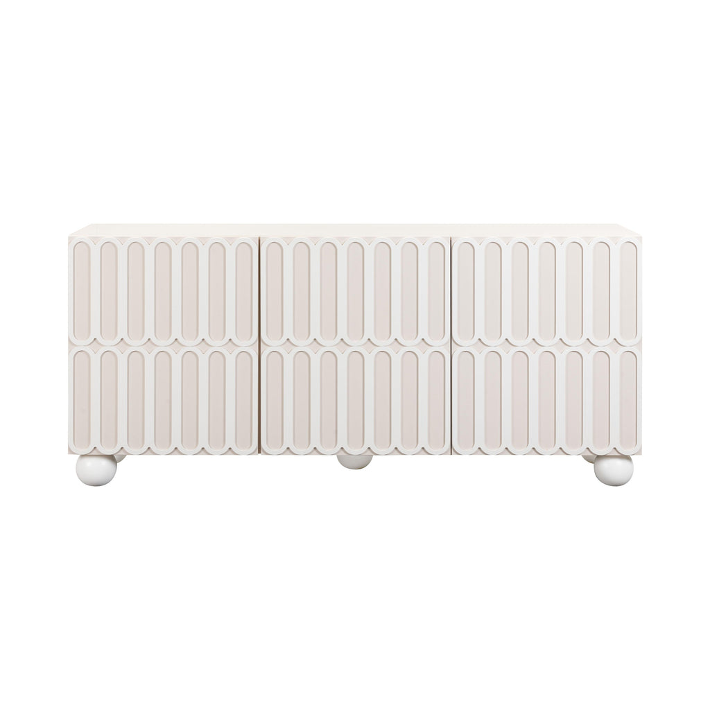Tori 74" Motif Taupe Buffet