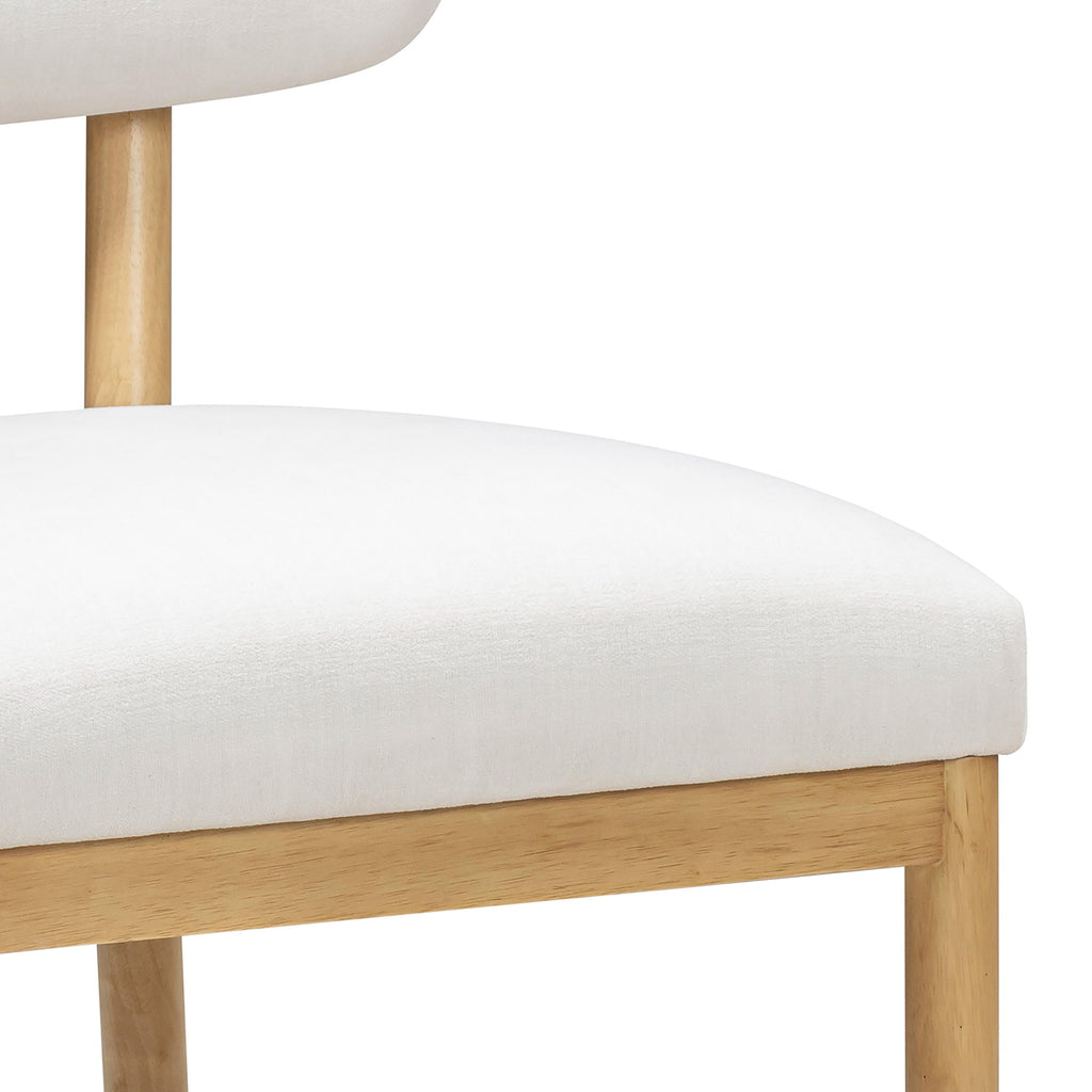 Bobbie Upcycled Performance Fabric Dining Chair