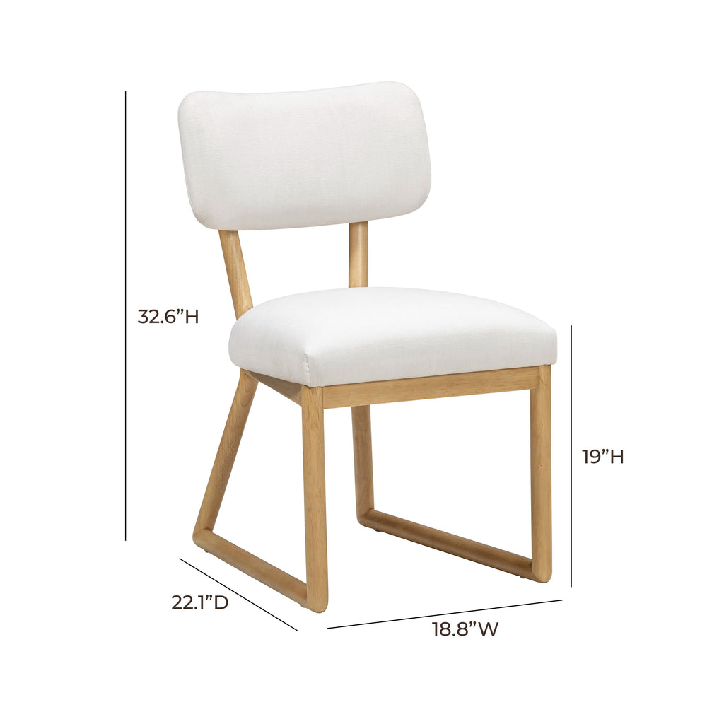 Bobbie Upcycled Performance Fabric Dining Chair