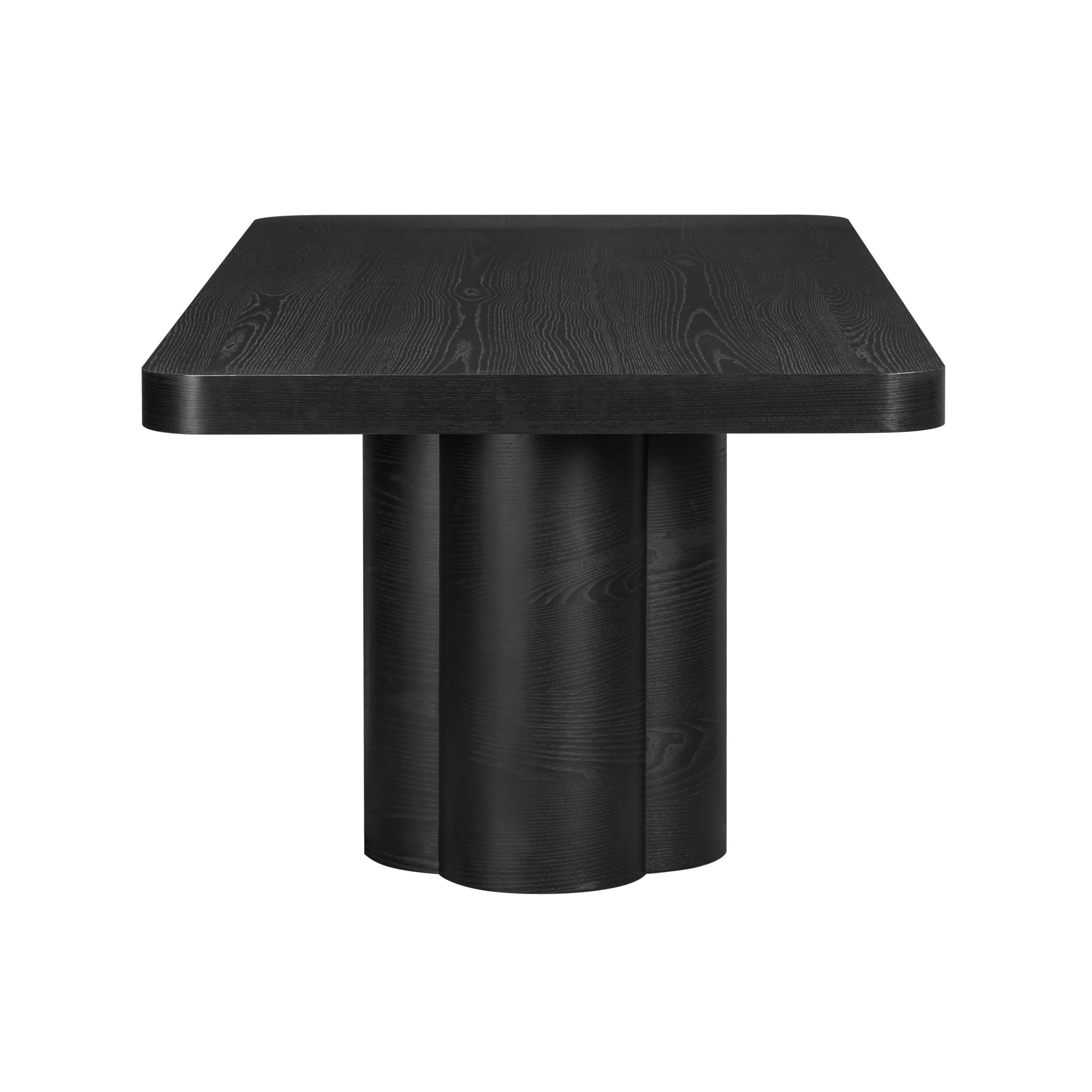 Bambi 90" Ash Rectangular Dining Table