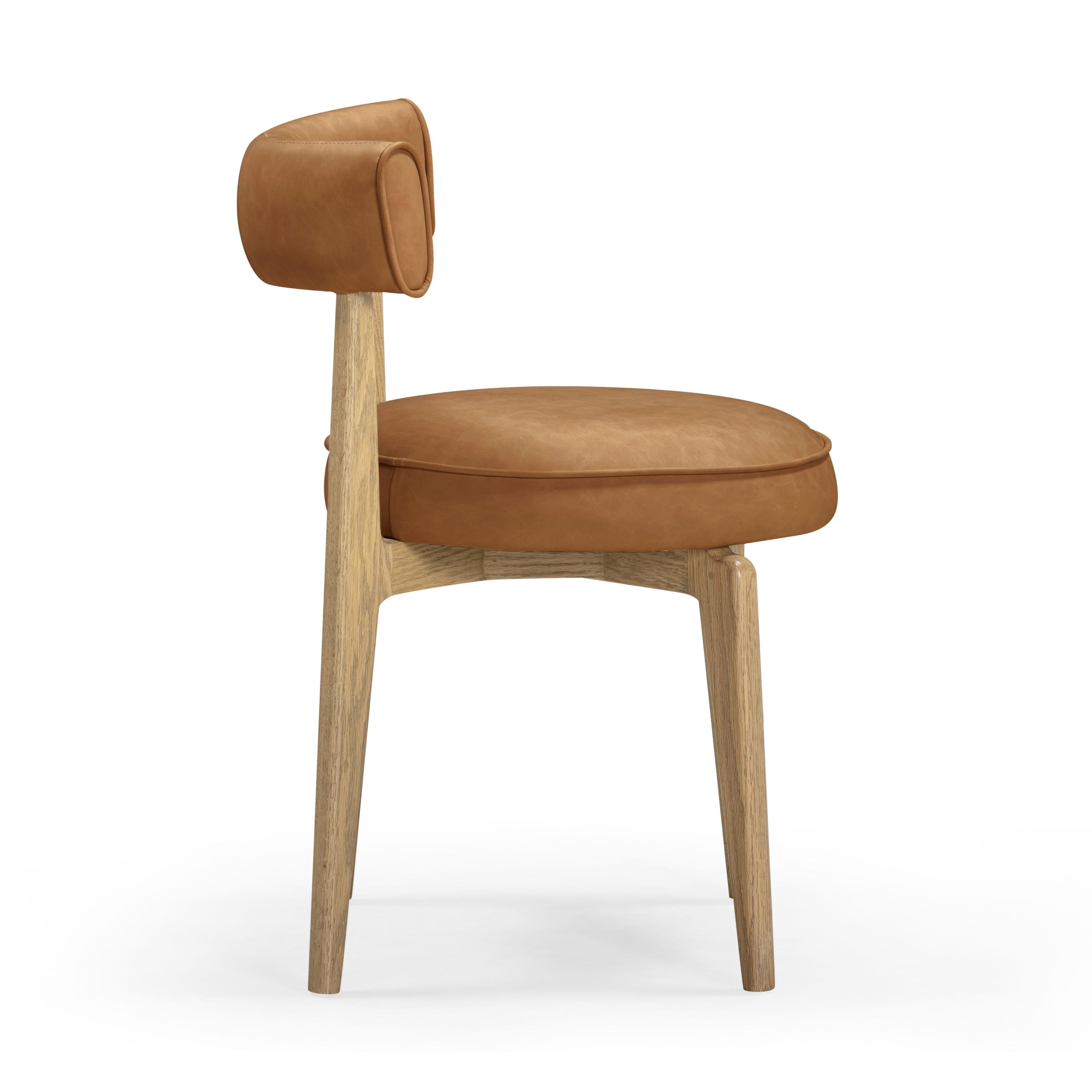 Nikita Performance Vegan Leather Dining Chair