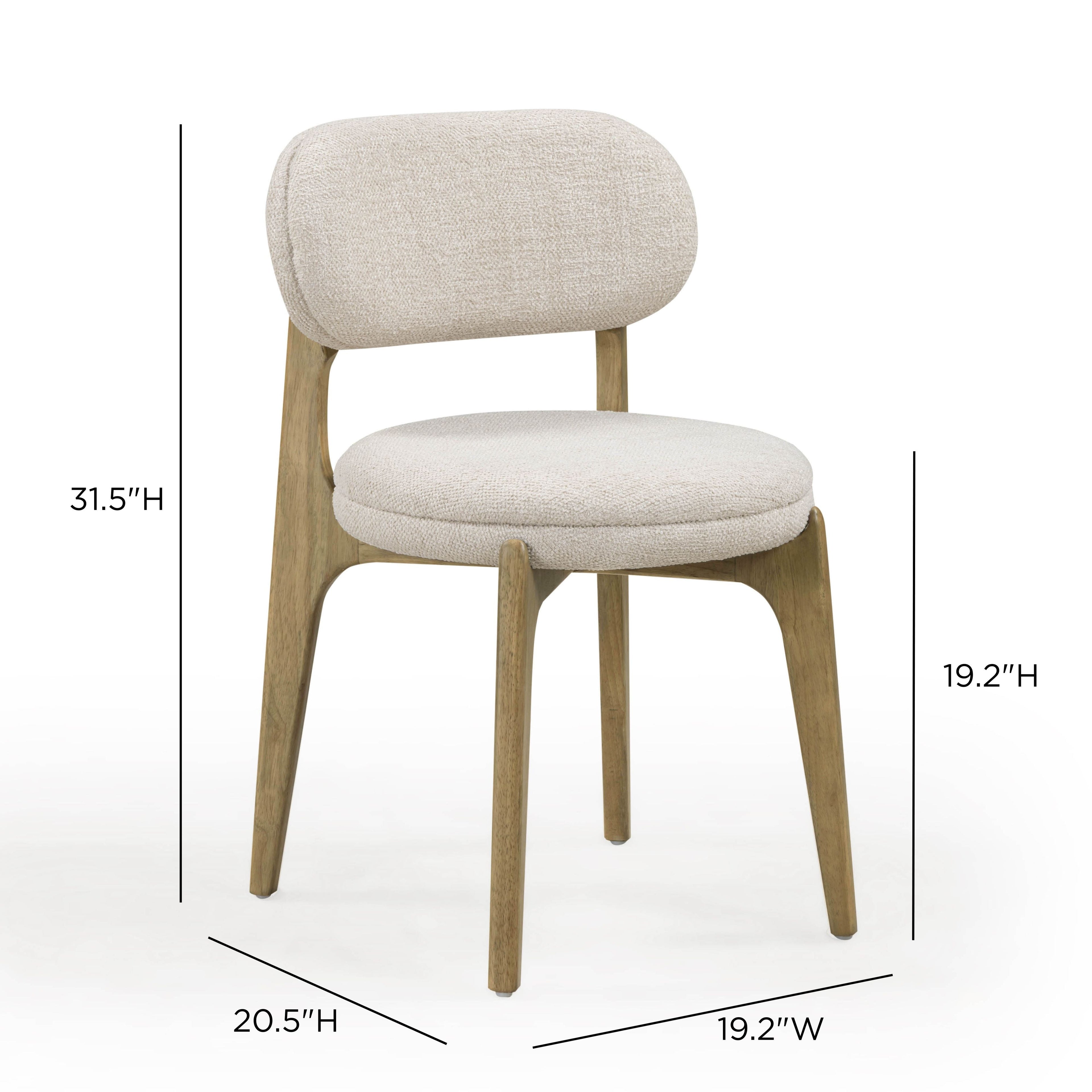 Carnation Performance Fabric Dining Chair