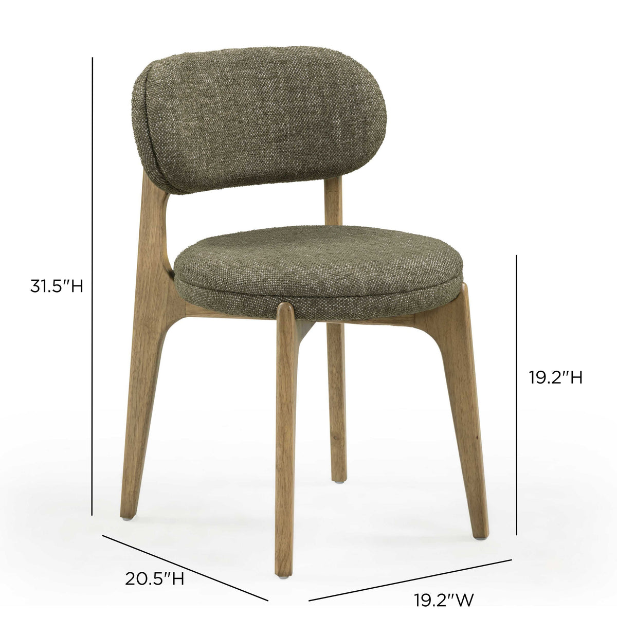 Carnation Performance Fabric Dining Chair