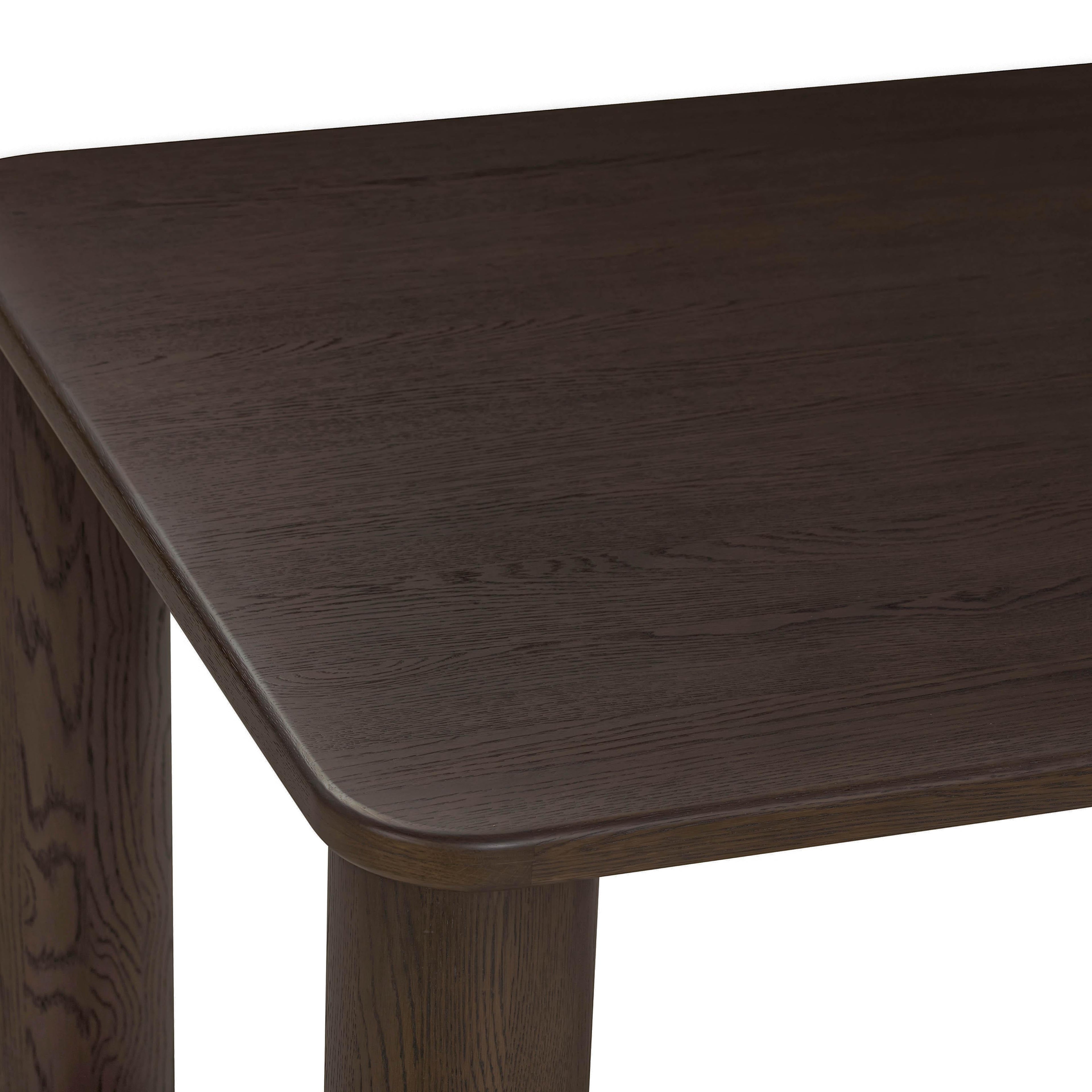 Akola 106" Oak Rectangular Dining Table
