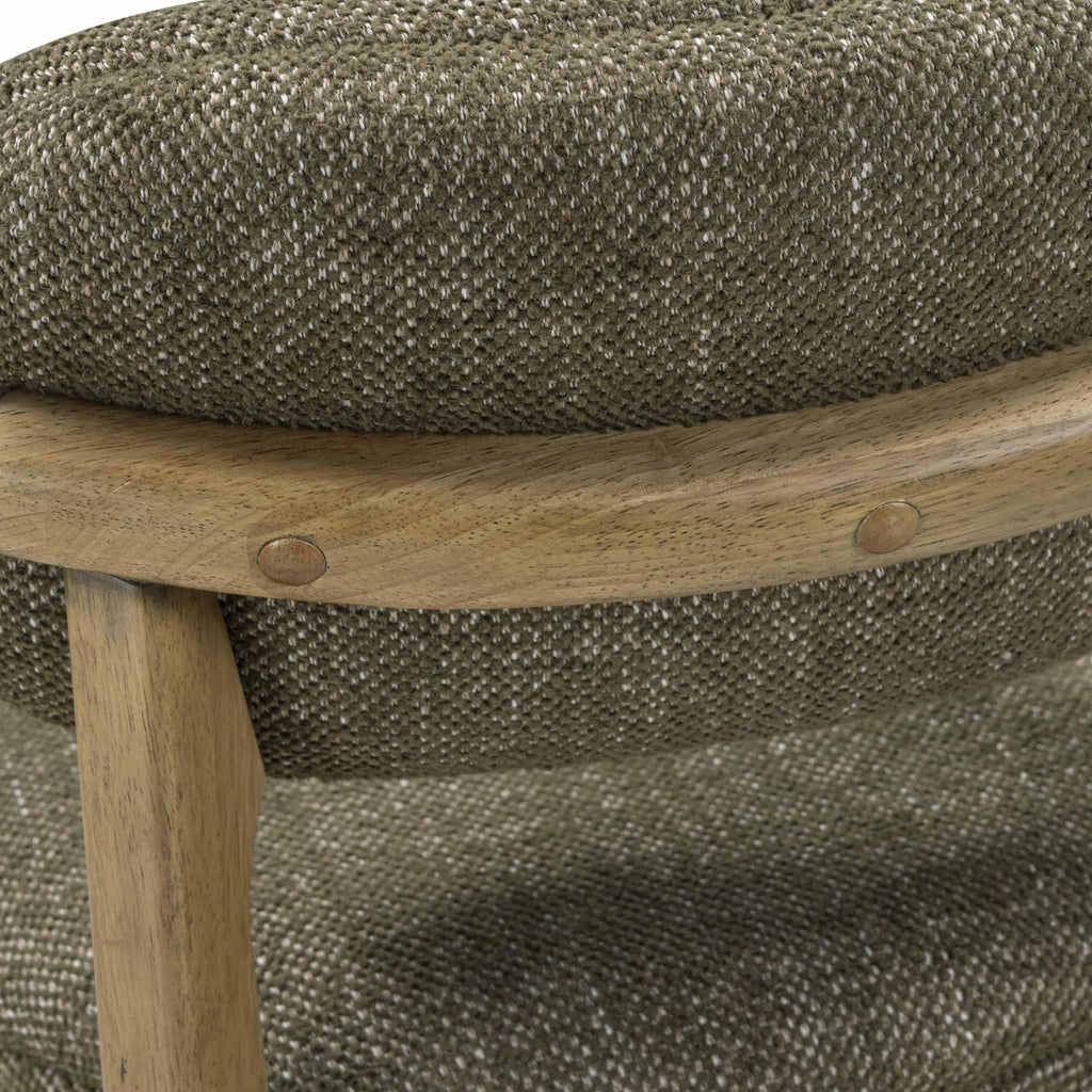 Carnation Performance Fabric Counter Stool