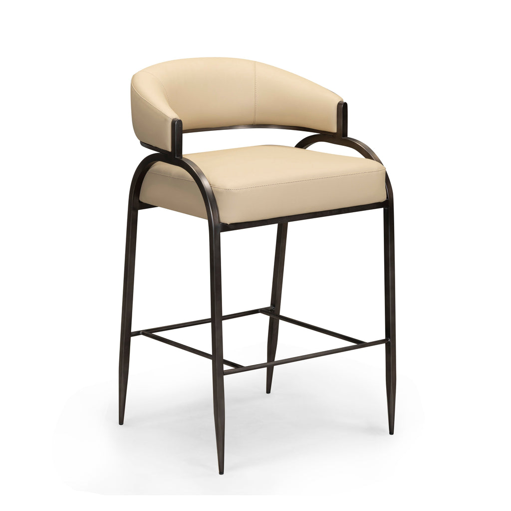 Tatum Performance Vegan Leather Counter Stool