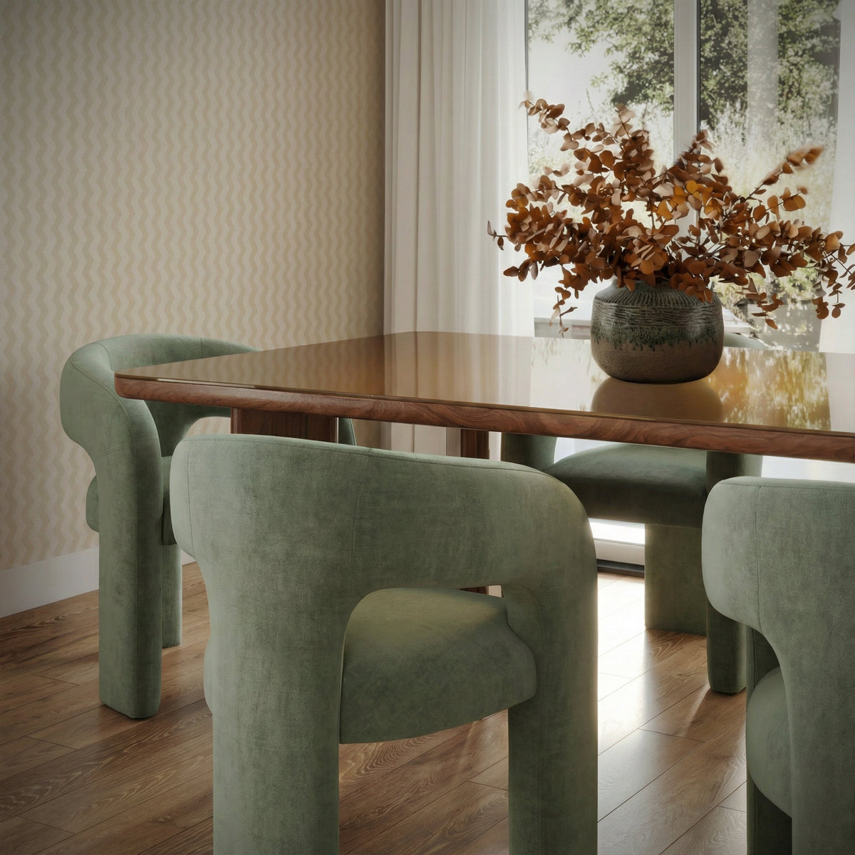 Malone Performance Chenille Dining Chair