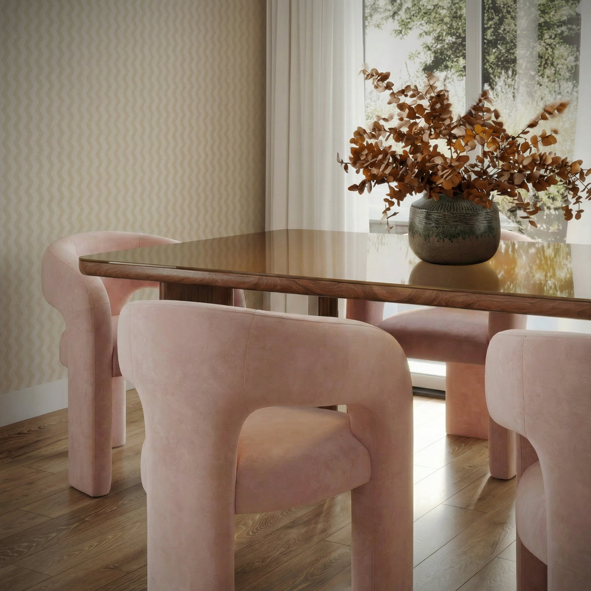 Malone Performance Chenille Dining Chair