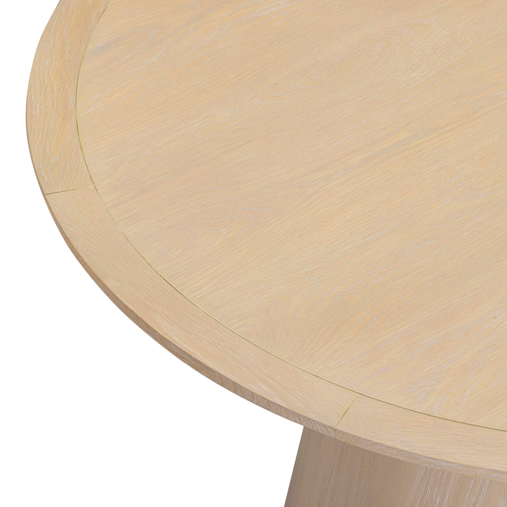 Sahara Round Oak Dining Table (41"-60")