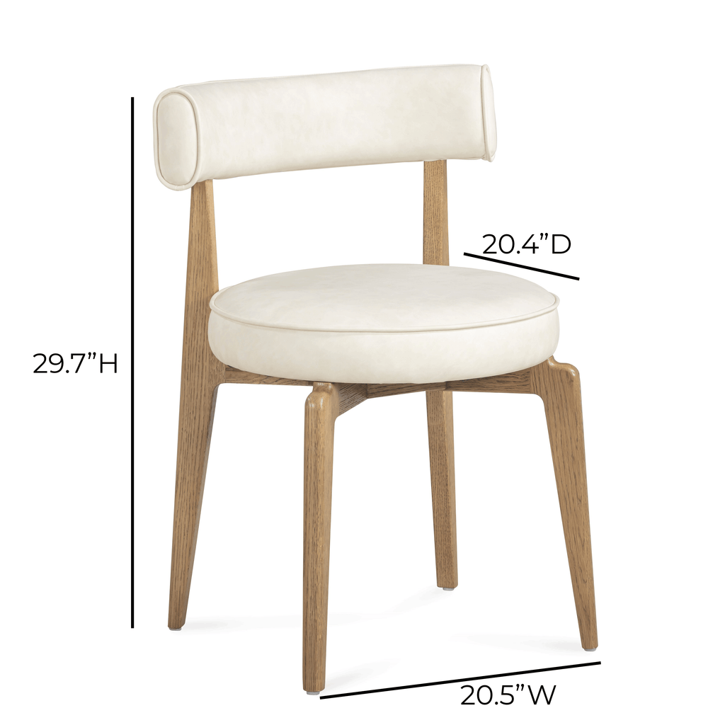 Nikita Performance Vegan Leather Dining Chair