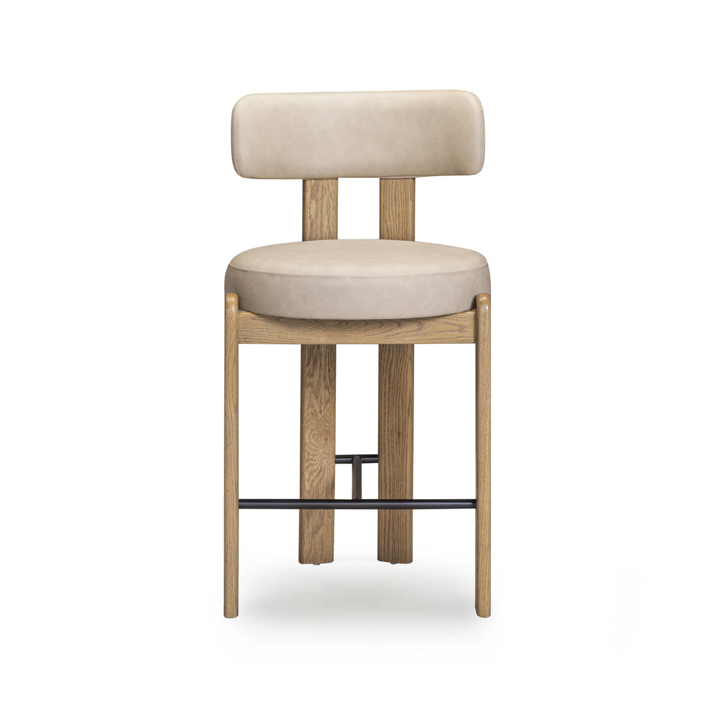 Odessa Performance Vegan Leather Counter Stool