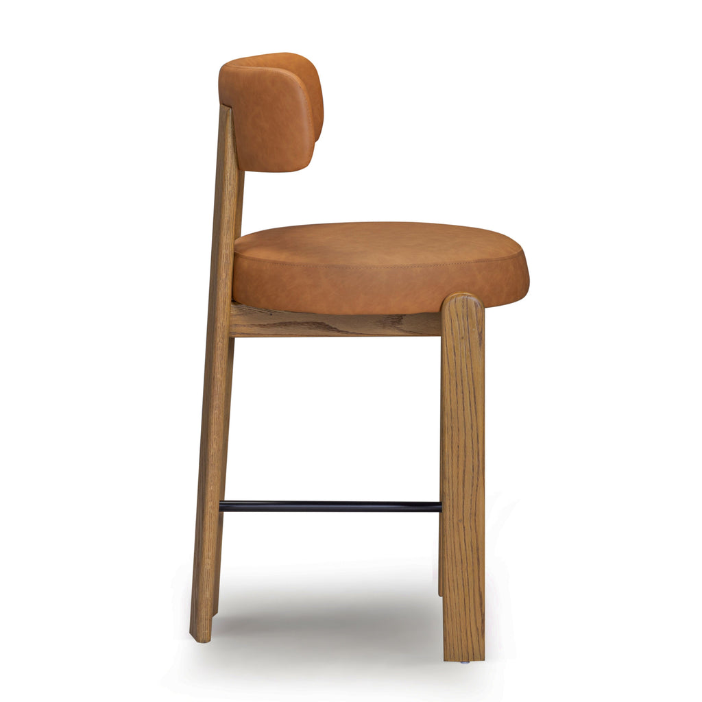 Odessa Performance Vegan Leather Counter Stool