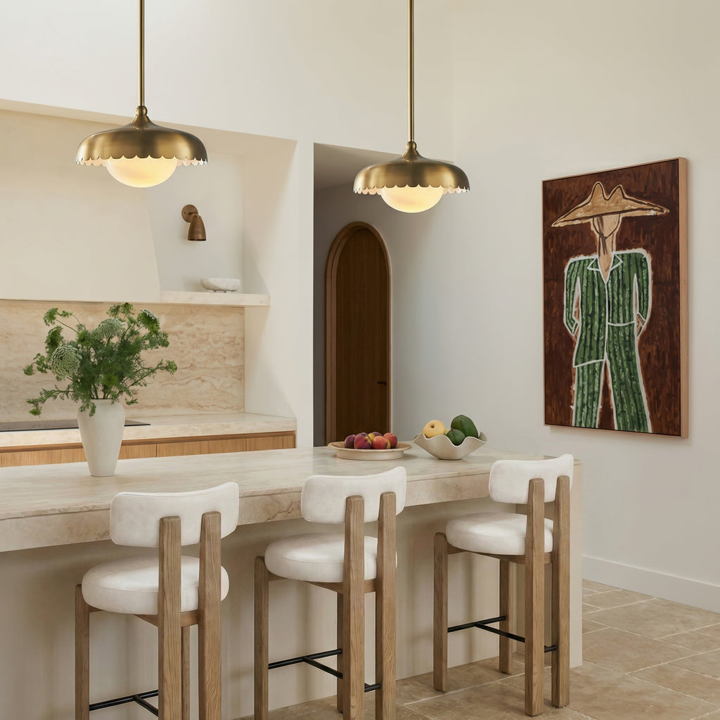 Odessa Performance Vegan Leather Counter Stool