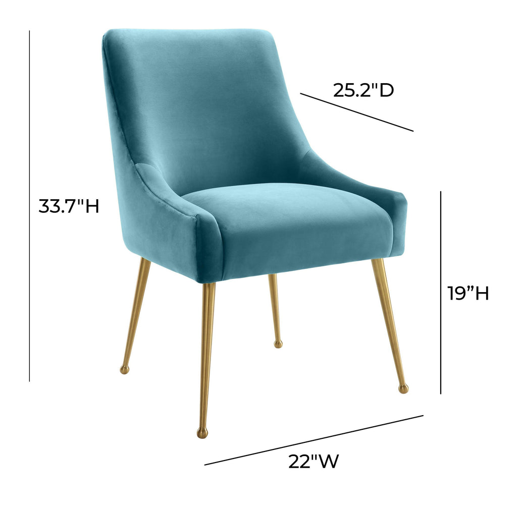 Beatrix Performance Velvet Dining Chair